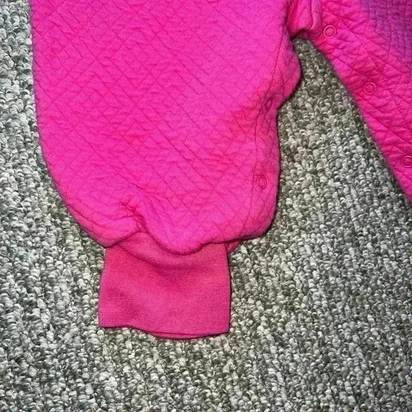 OSHKOSH BGOSH VINTAGE PINK OVERALLS 18MONTHS - Picture 2 of 13